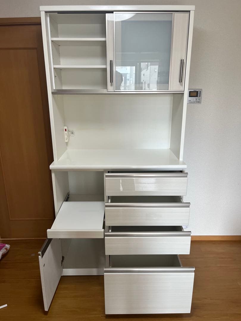 ニトリ キッチンボード 食器棚　Nポスティア100KB