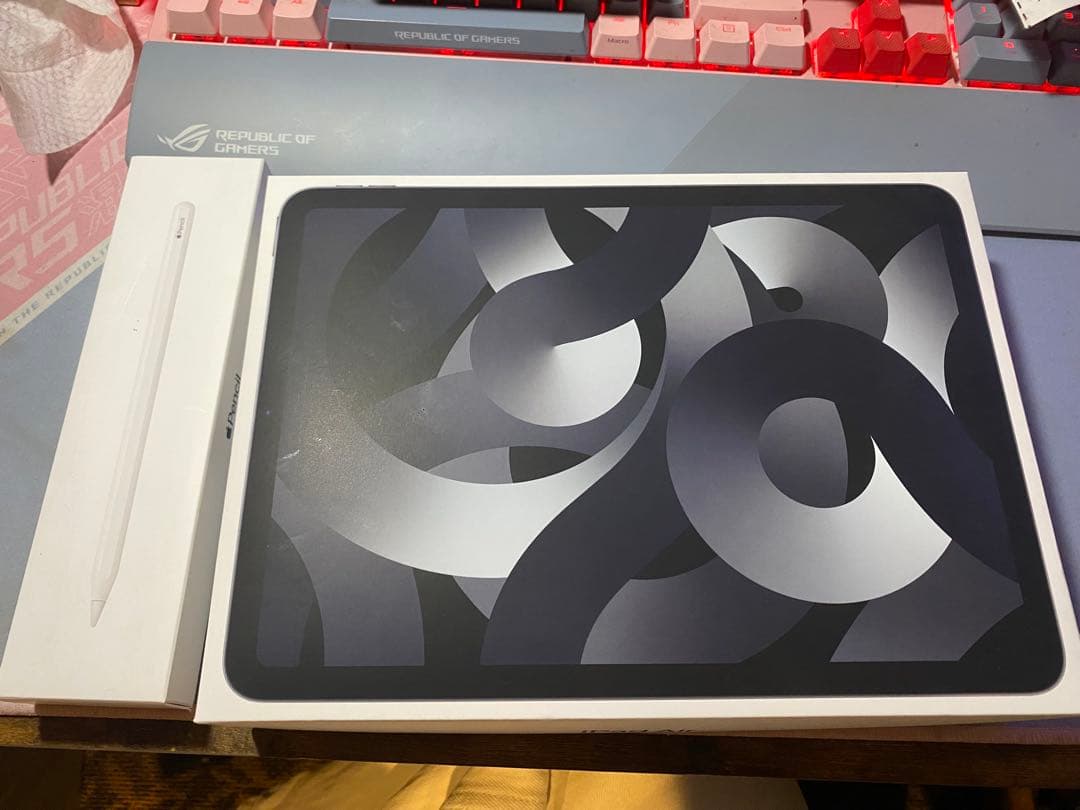 iPad Air スペースグレー + Apple Pencil