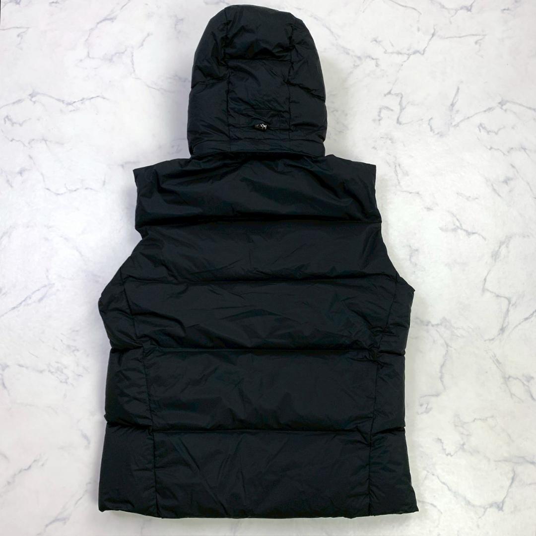 ポロラルフローレン ダウンベスト ビッグポニー 星条旗ワッペン 黒 M　D848