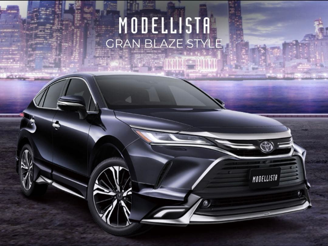 モデリスタ　フロントグリルガーニッシュ　80ハリアー