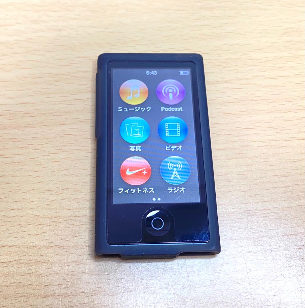 【美品】Apple iPod nano 16GB 第7世代 グレー