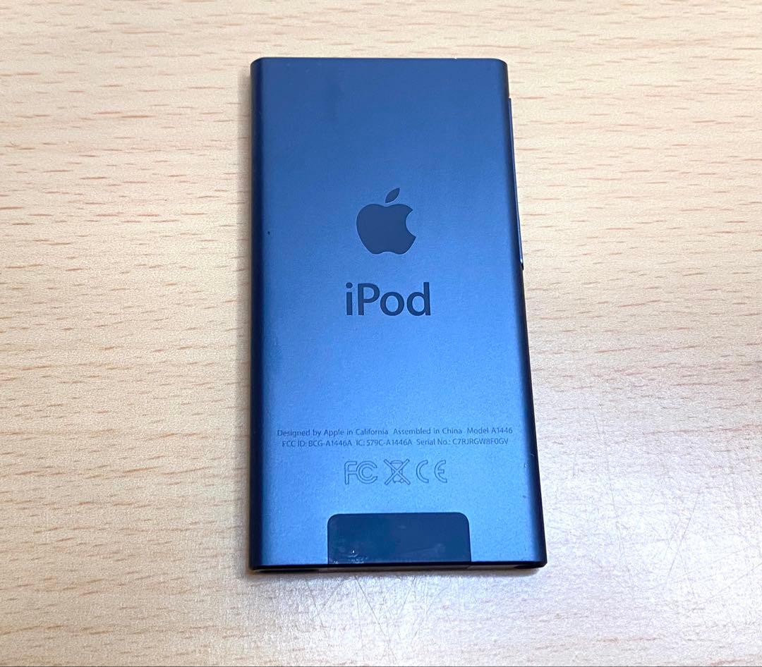 【美品】Apple iPod nano 16GB 第7世代 グレー