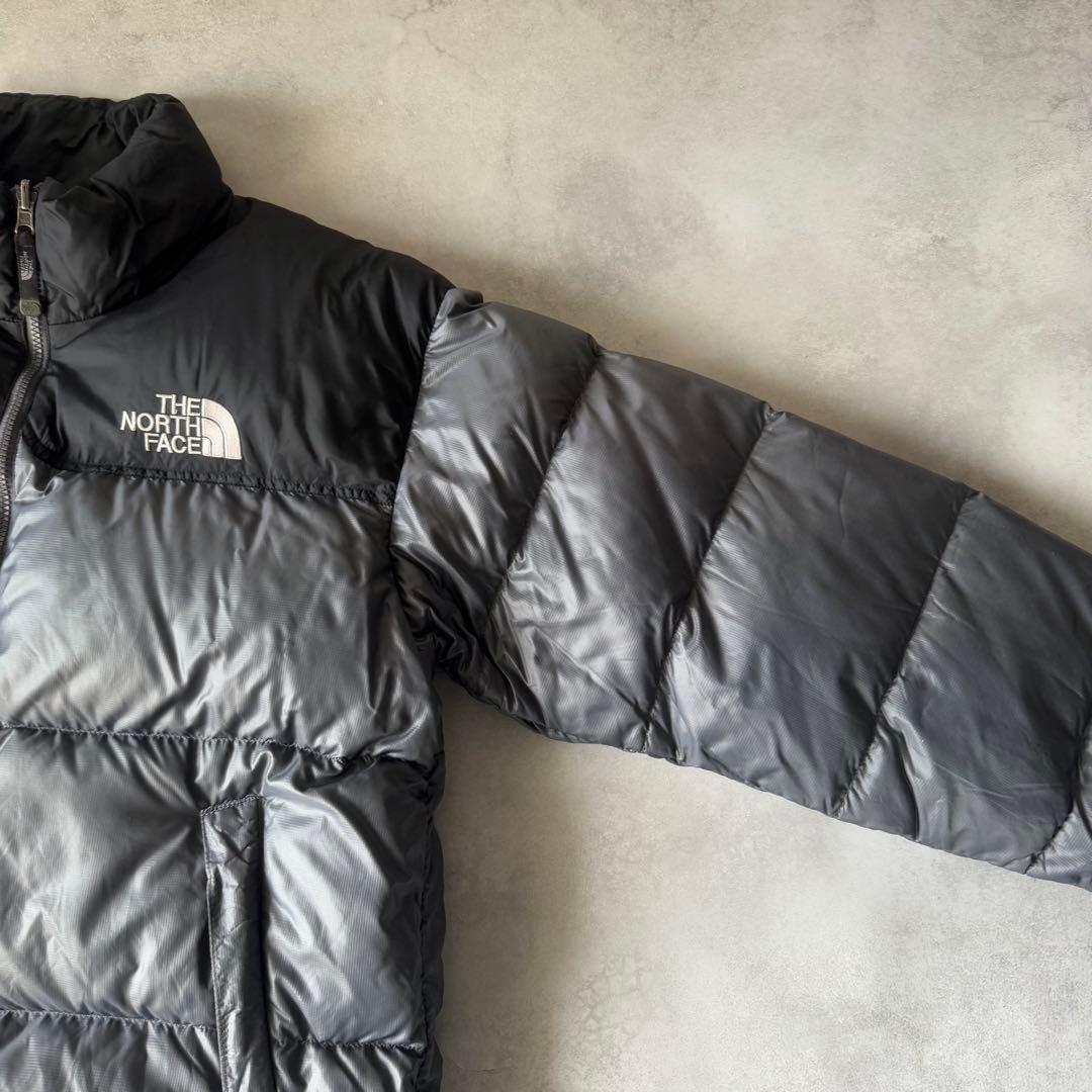 S*a様 ノースフェイス ヌプシ ダウンジャケット Lサイズ 古着 グレー