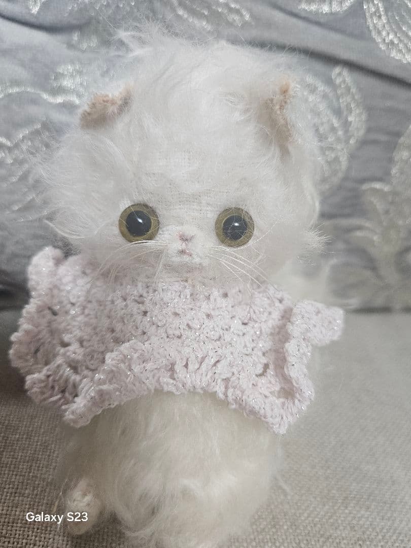 Kamo ホワイトファー 猫