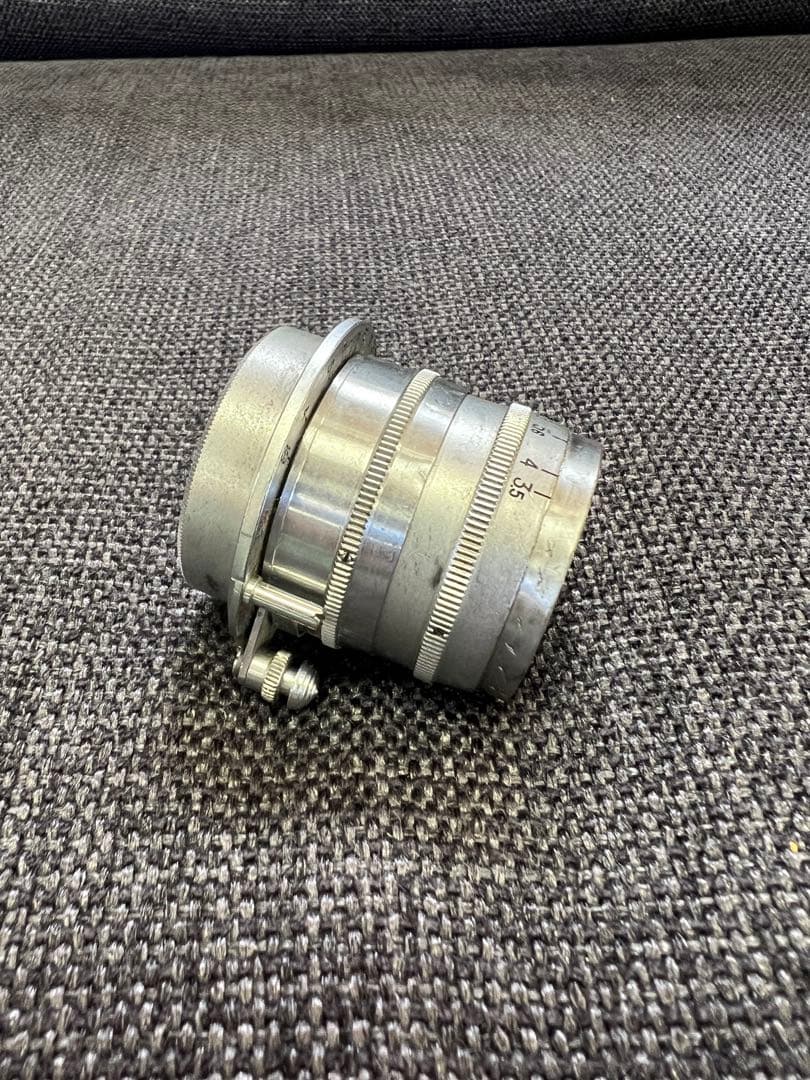 レンズ　NIKKOR-Q.C 5cm f/3.5 沈胴 Lマウント レンズ