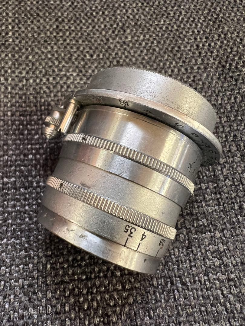 レンズ　NIKKOR-Q.C 5cm f/3.5 沈胴 Lマウント レンズ