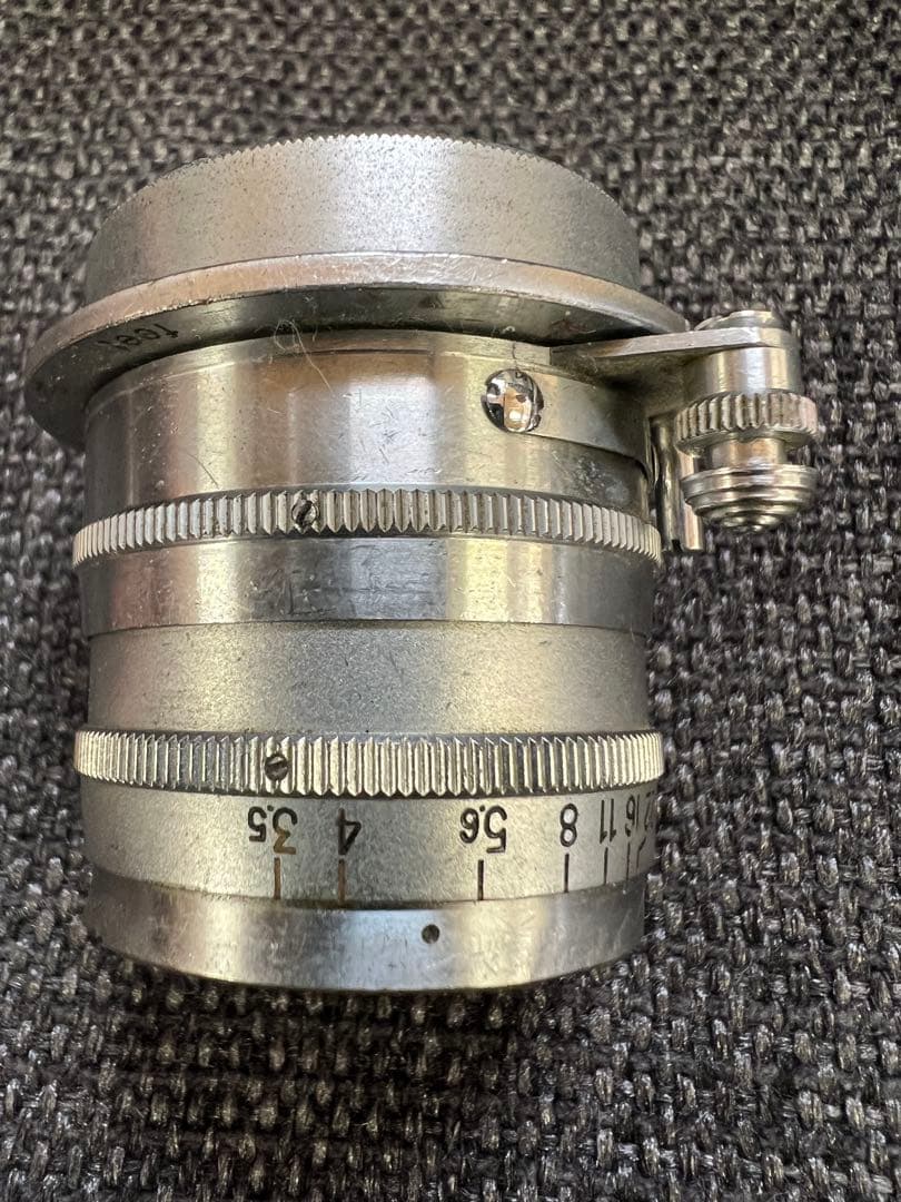 レンズ　NIKKOR-Q.C 5cm f/3.5 沈胴 Lマウント レンズ