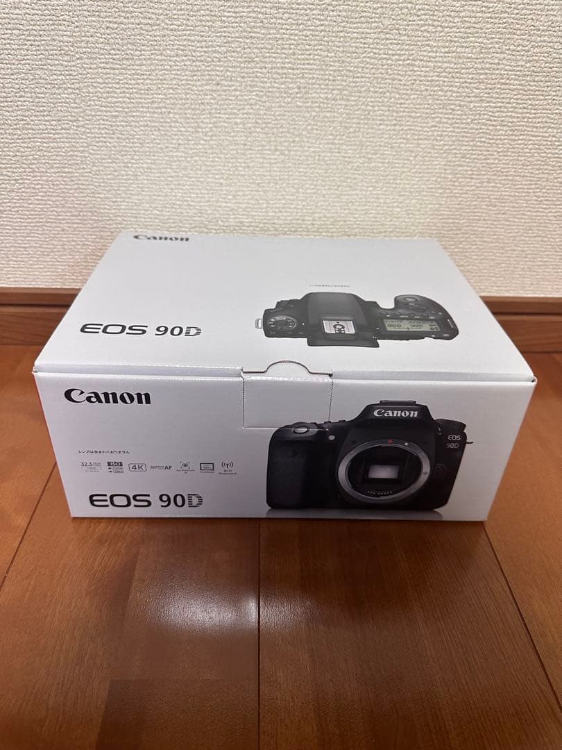 Canon EOS 90D 本体ボディと付属品
