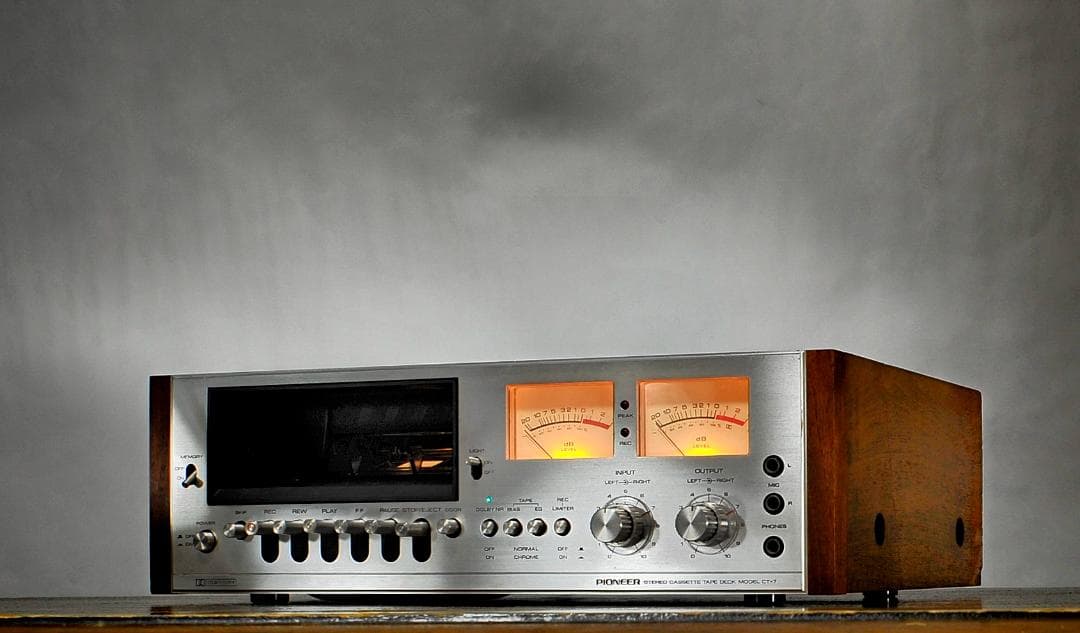 ★PIONEER STEREO CASSETTE DECK CT-7 【品１】