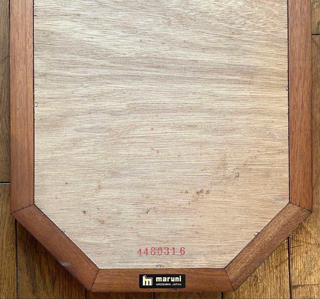 マルニの木製ミラー