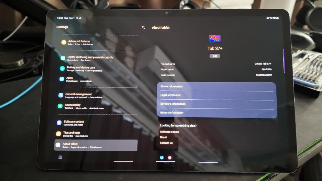 Samsung Galaxy Tab S7+ 本体