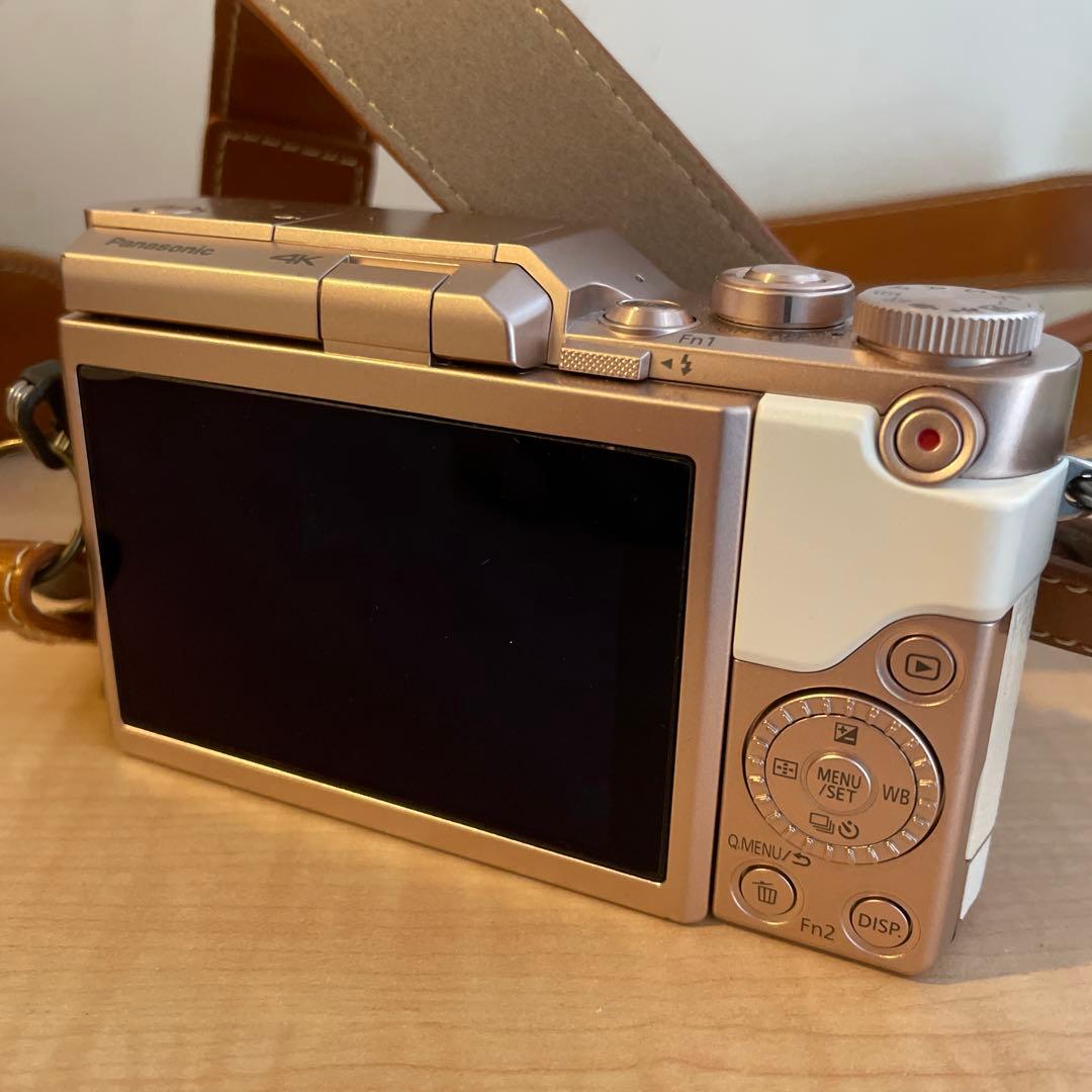 中古美品 パナソニック LUMIX G DC-GF10W 4K 専用カバー付き