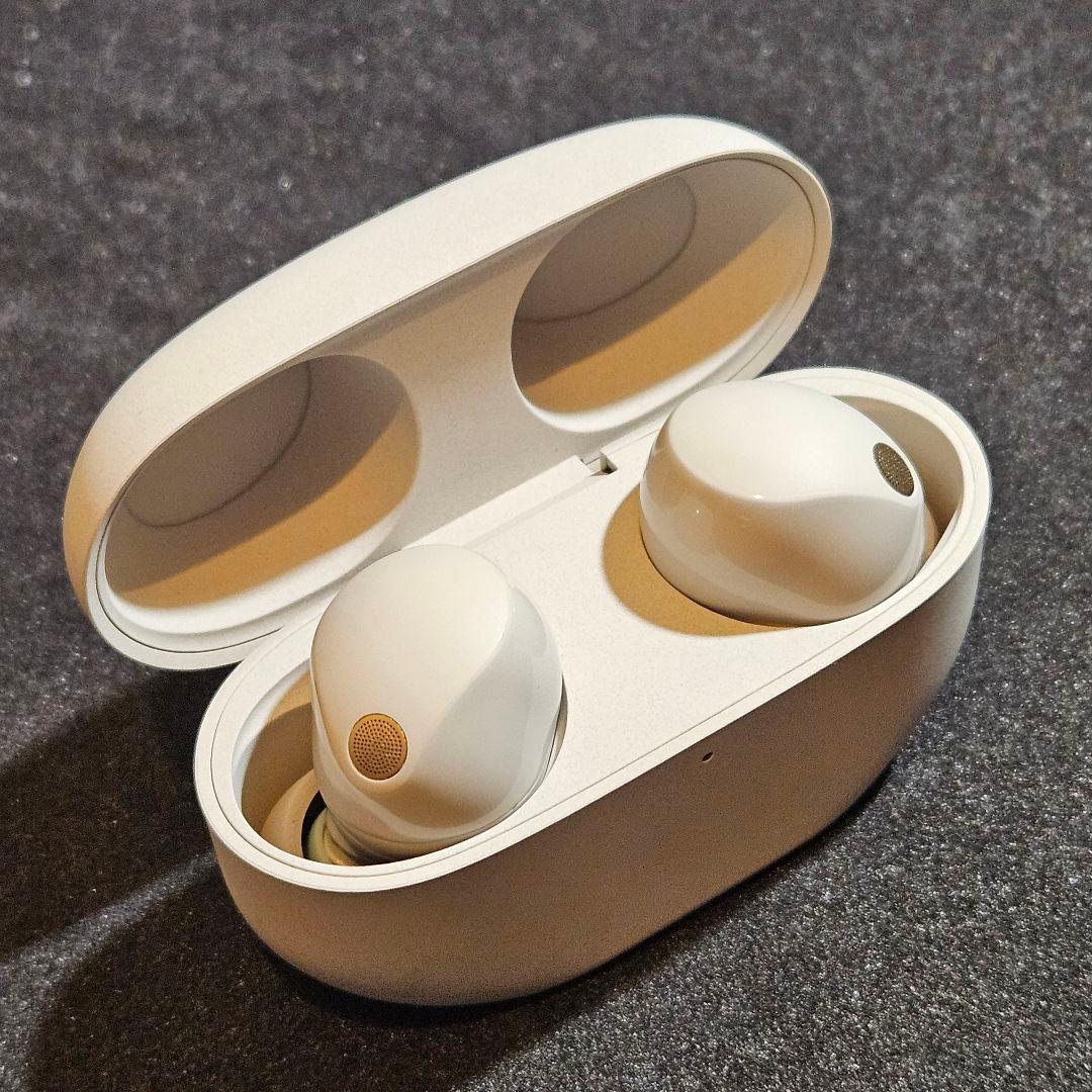 SONY WF-1000XM5 プラチナシルバー 美品 動作確認済 箱あり