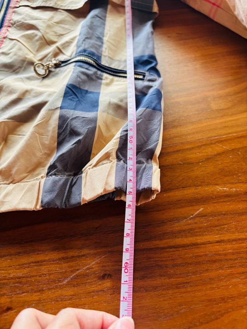 BURBERRY チェック柄 モッズコート L