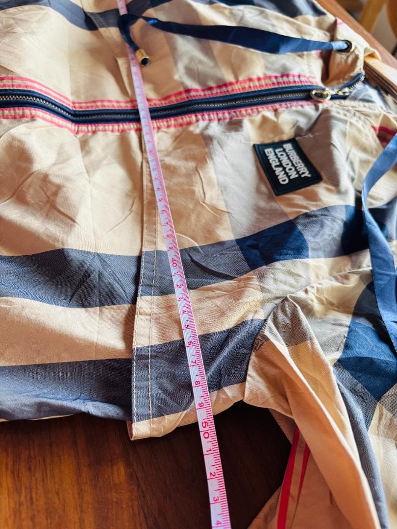 BURBERRY チェック柄 モッズコート L