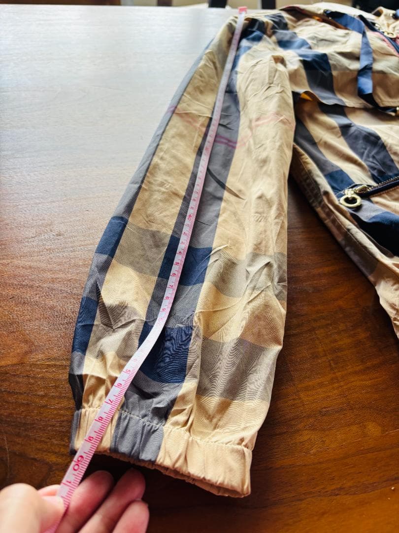 BURBERRY チェック柄 モッズコート L