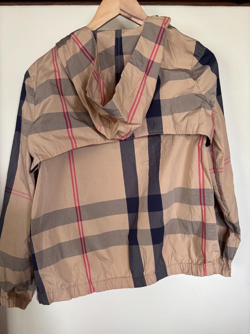 BURBERRY チェック柄 モッズコート L