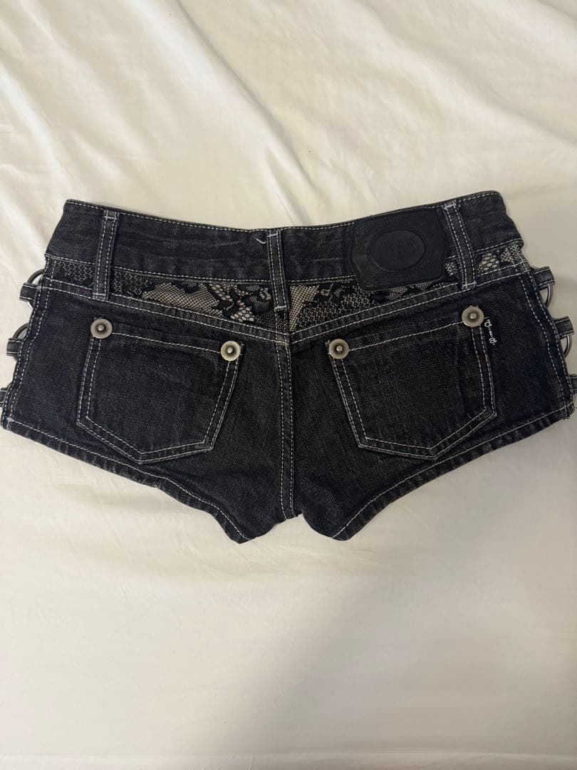 d.i.a. ブラックデニムショートパンツ レア