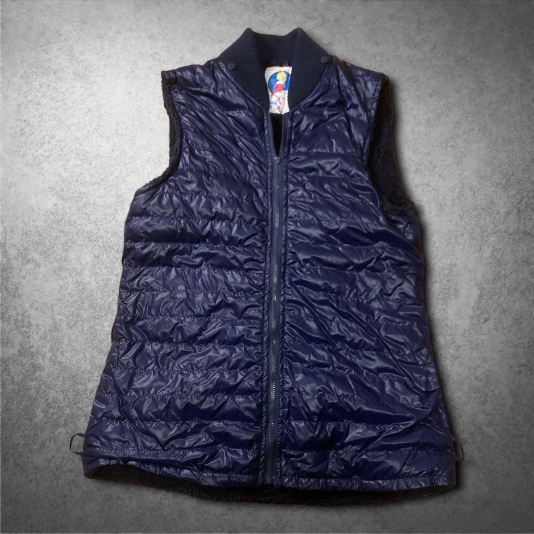 00s archive ファージャケット ギミック ネイビー Y2K グランジ