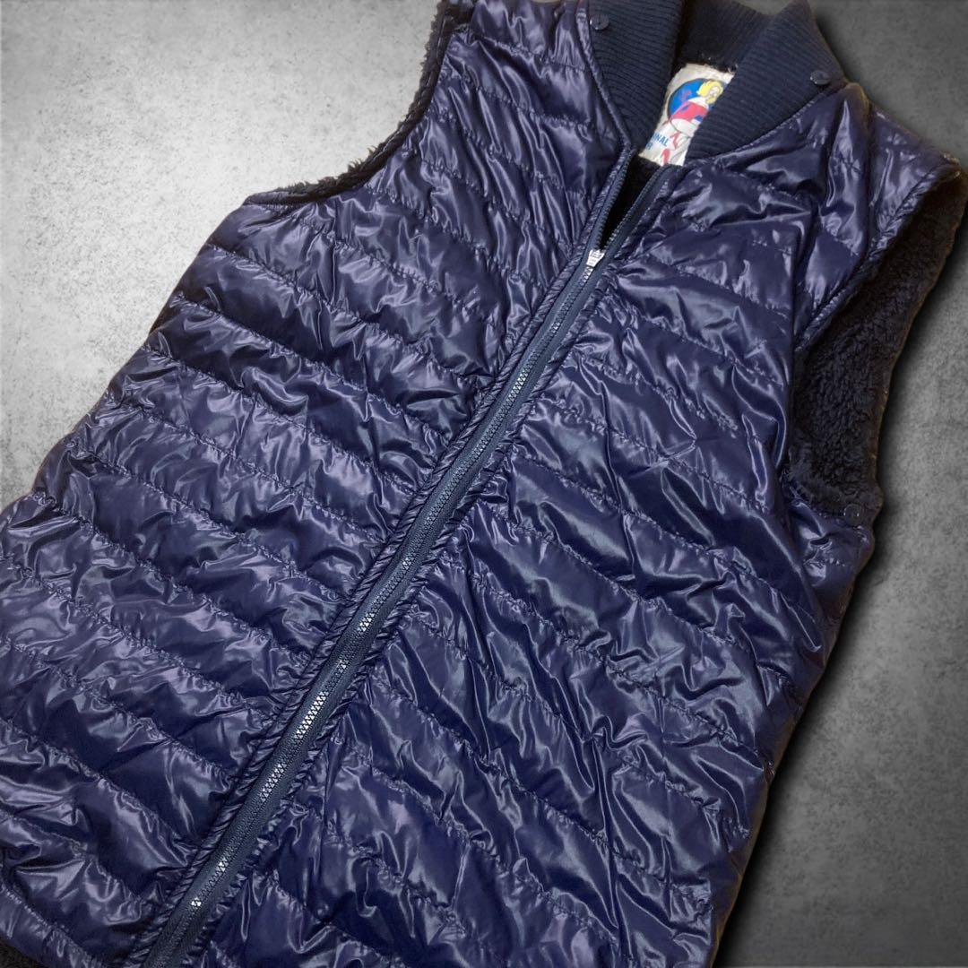 00s archive ファージャケット ギミック ネイビー Y2K グランジ