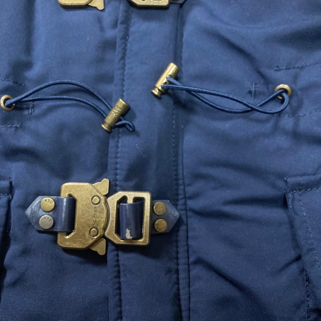 00s archive ファージャケット ギミック ネイビー Y2K グランジ