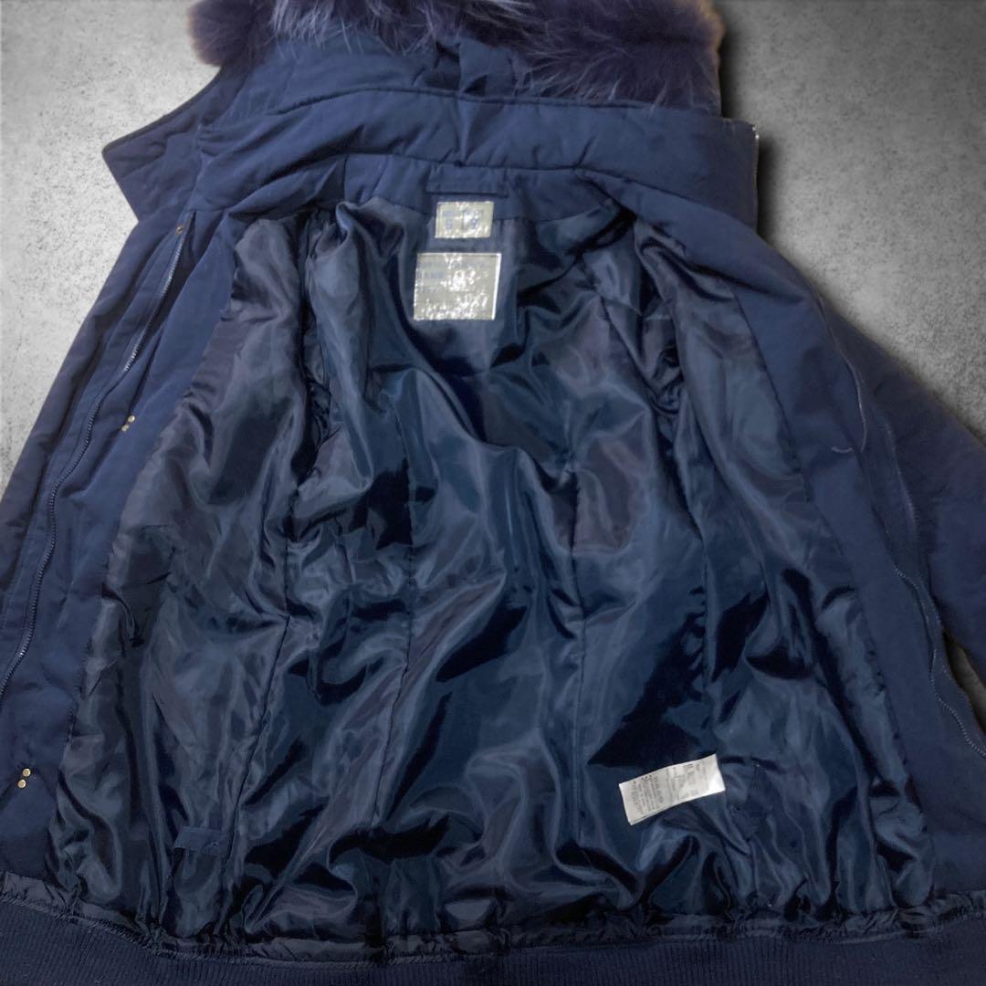 00s archive ファージャケット ギミック ネイビー Y2K グランジ