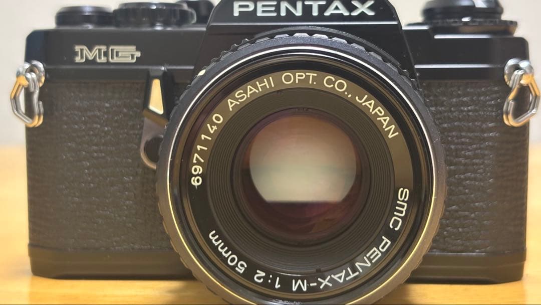 PENTAX MG SMC PENTAX 50mm f/2付き