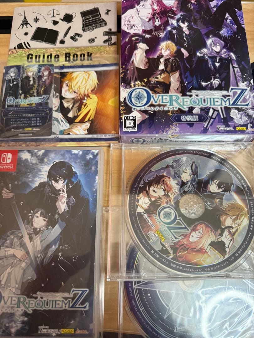 オーバーレクイエムズ 特装版 アニメイト特典CD付き