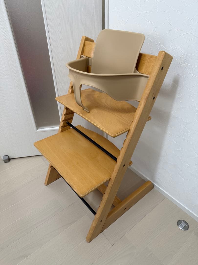 stokke ナチュラル トリップトラップ trayセット