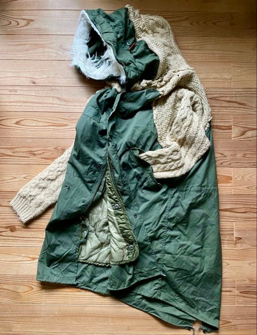 激レア　M-65 フィッシュテールパーカー　リメイク　再構築