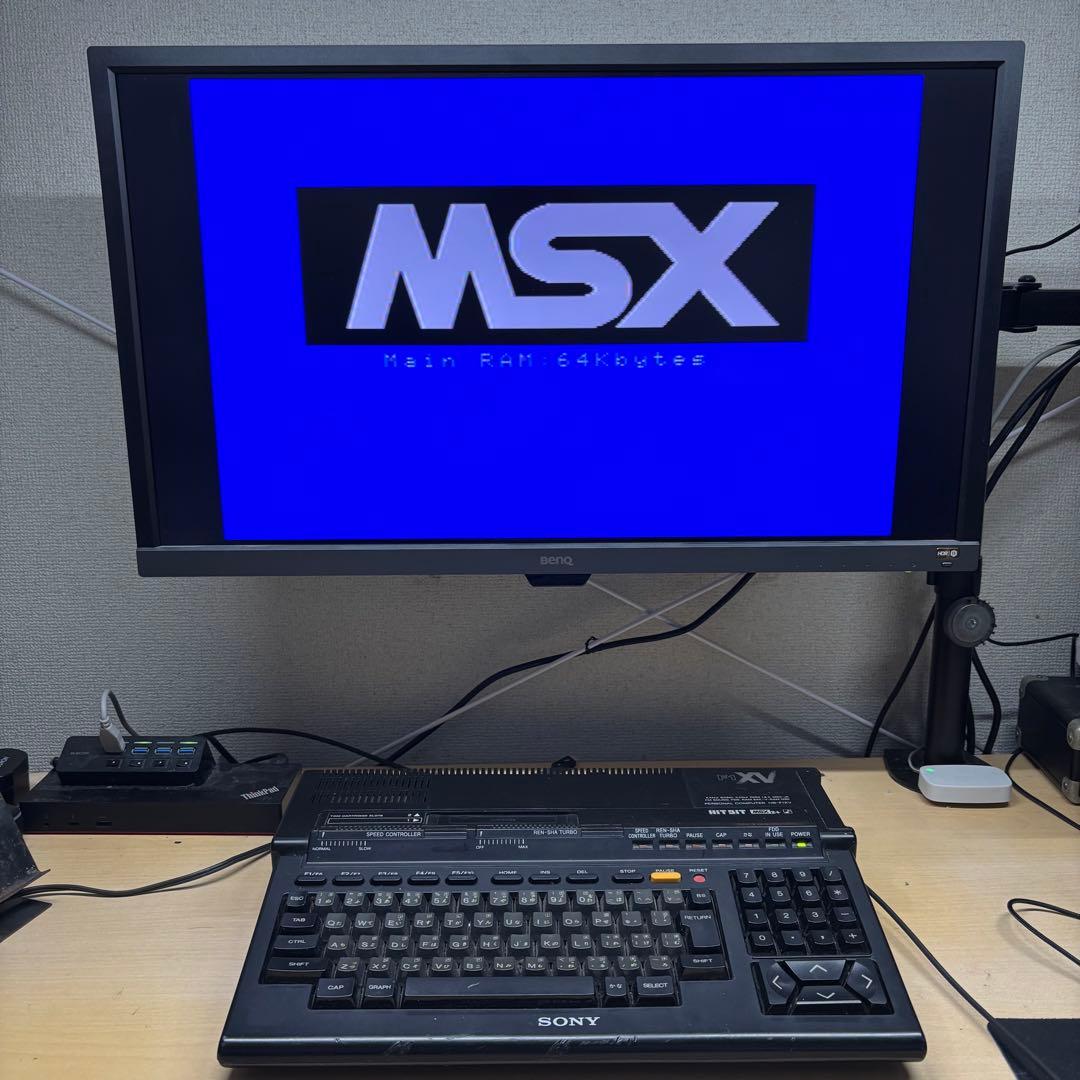 SONY MSX F1 XV パーソナルコンピューター