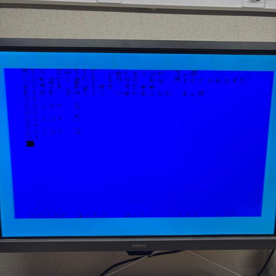 SONY MSX F1 XV パーソナルコンピューター