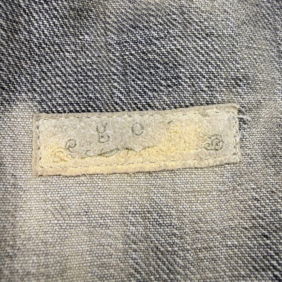 【入手困難】00s Y2K goa ダメージ デニムジャケット 韓国 古着 ゴア