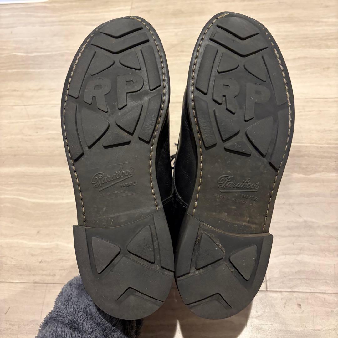 靴 paraboot chambord 6 1/2 F noir