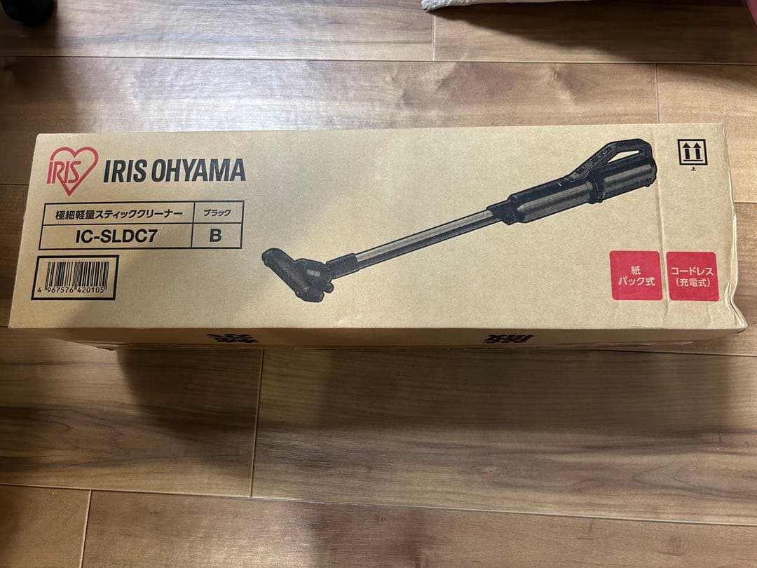 【モン吉】新品未使用IRIS OHYAMA スティッククリーナー