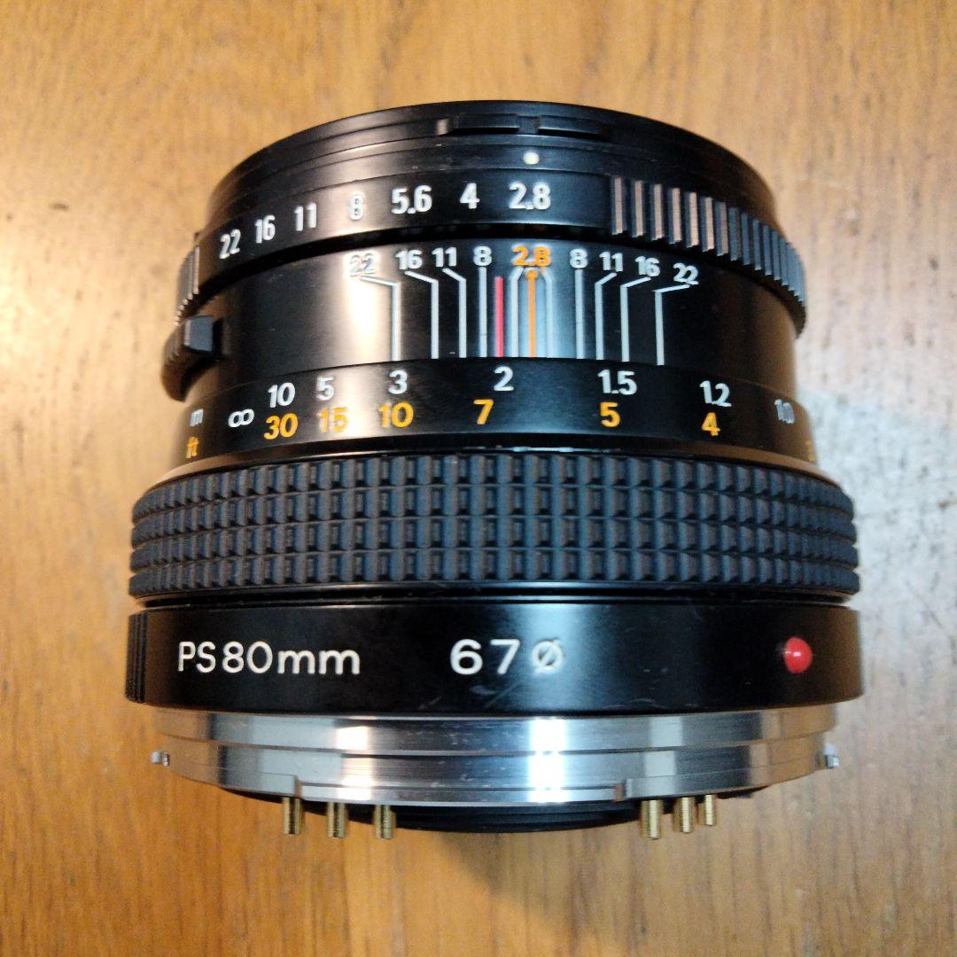 Zenza Bronica PS 80mm f/2.8 SQ用レンズ　ジャンク品