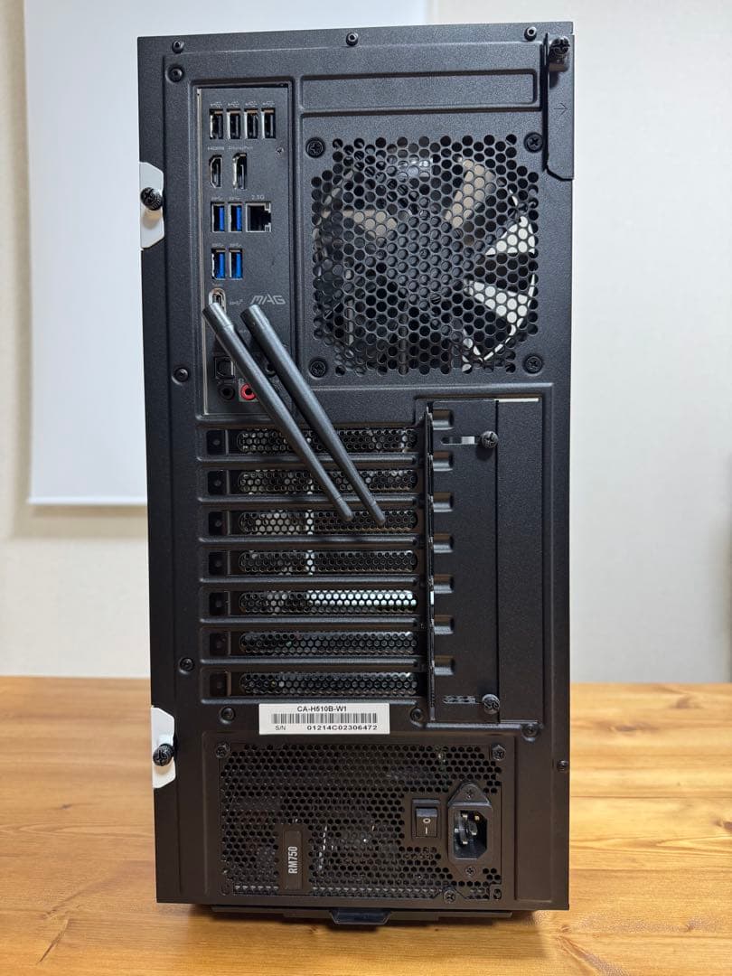 CORE i7 10700デスクトップPC NZXT水冷クーラー