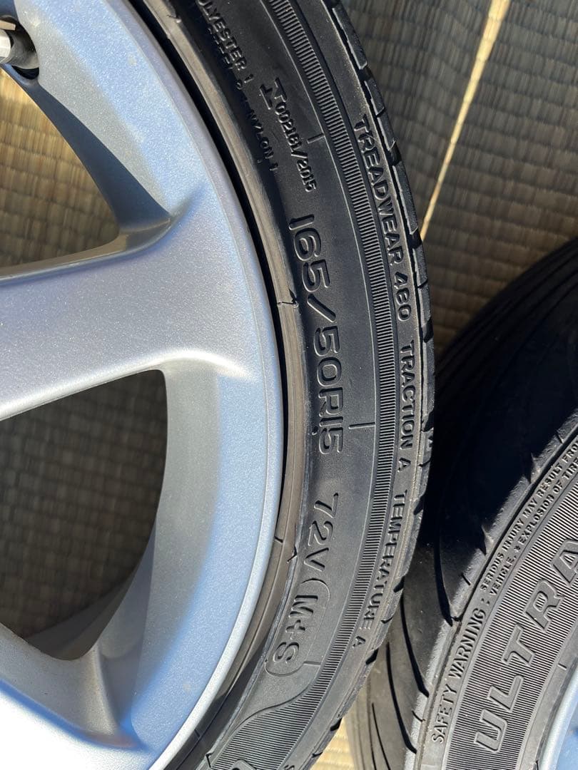 15インチ ホイールセット ナンカンタイヤ