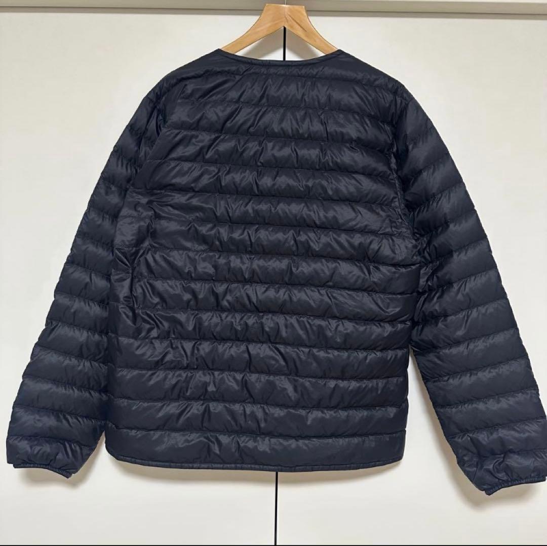 モンベル スペリオダウンラウンドネックジャケット【ブラック】XLサイズ