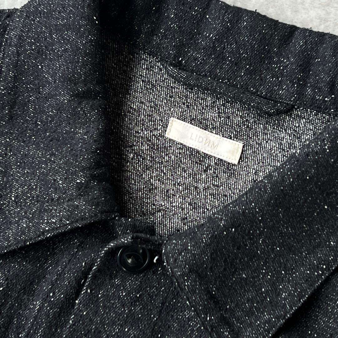 美品　LIDNM SILK DENIM 213 JACKET Lサイズ