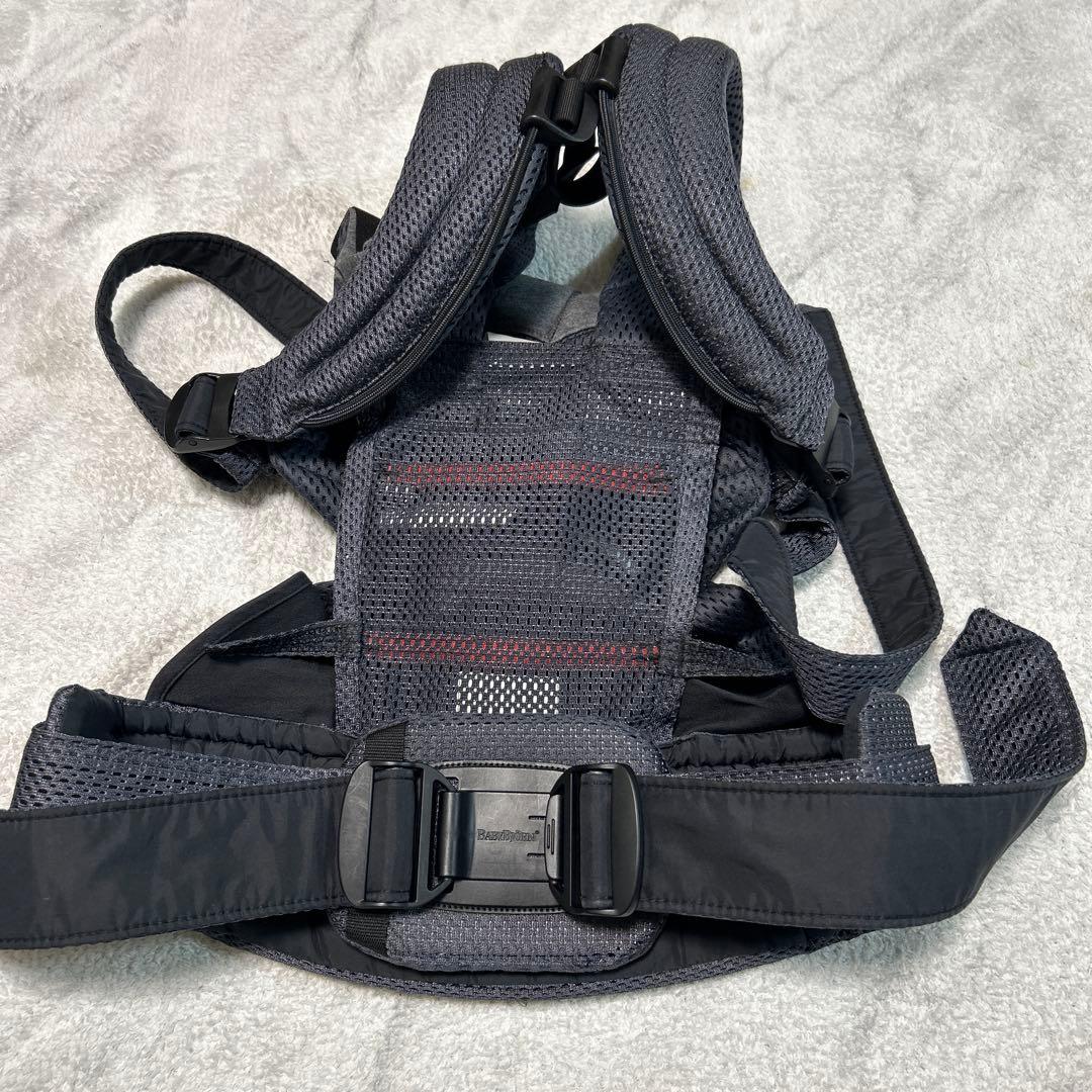BABYBJORNベビービョルン　ハーモニー コットンメッシュ　アンスラサイト