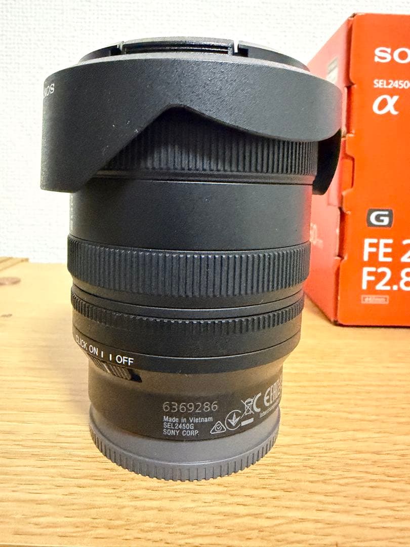 レンズ(ズーム) SONY FE 24-50mm F2.8 G
