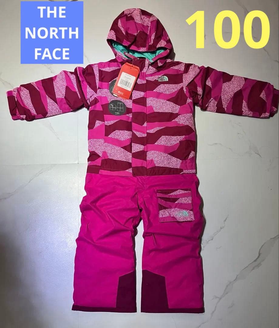 特別価格★100★ 新品　THE NORTH FACE 子ども用スキーウェア