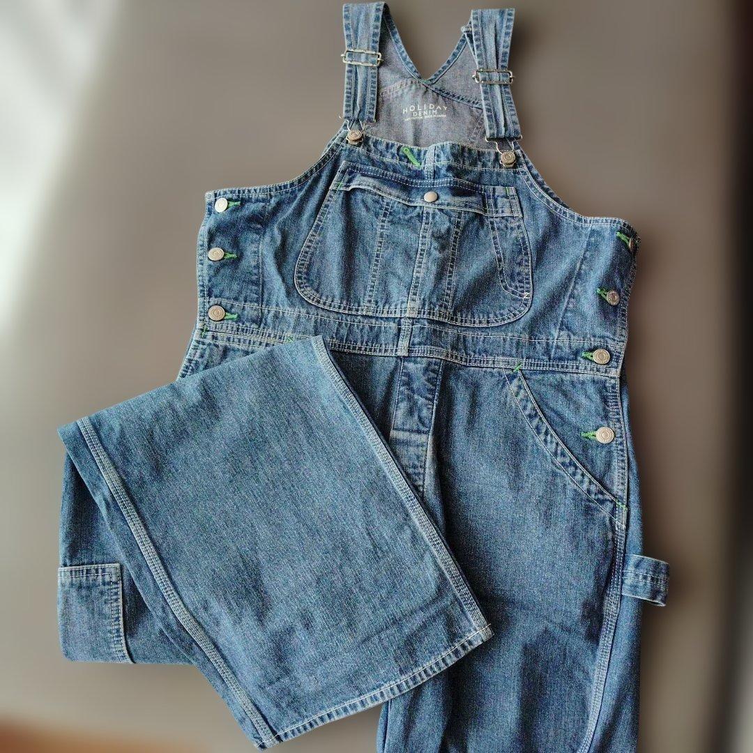 HOLIDAY　BIG DENIM オーバーオール　サイズ0