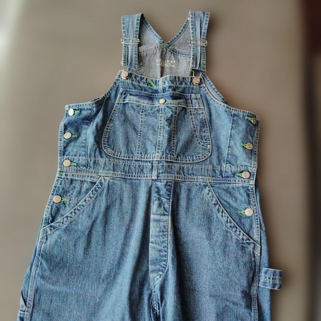 HOLIDAY　BIG DENIM オーバーオール　サイズ0