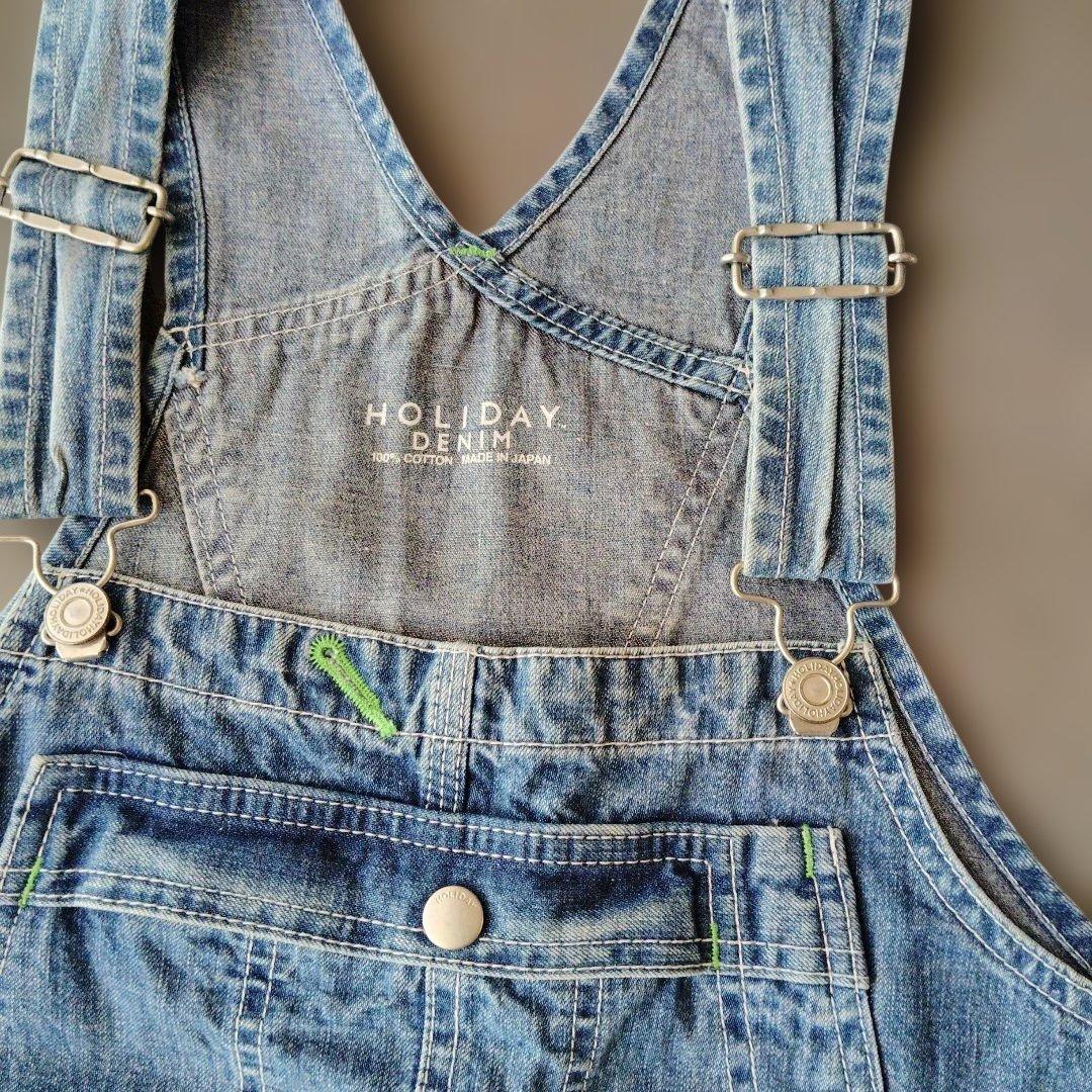 HOLIDAY　BIG DENIM オーバーオール　サイズ0