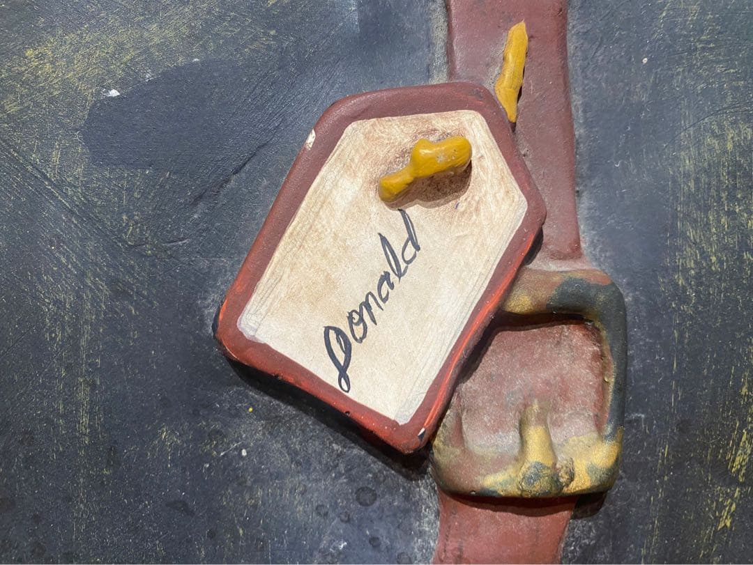 希少 Big ドナルドダック フィギュア 当時物 ディズニー アンティーク