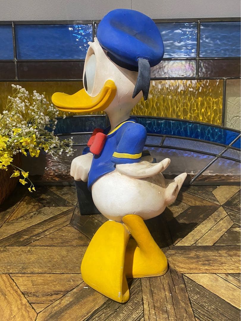 希少 Big ドナルドダック フィギュア 当時物 ディズニー アンティーク