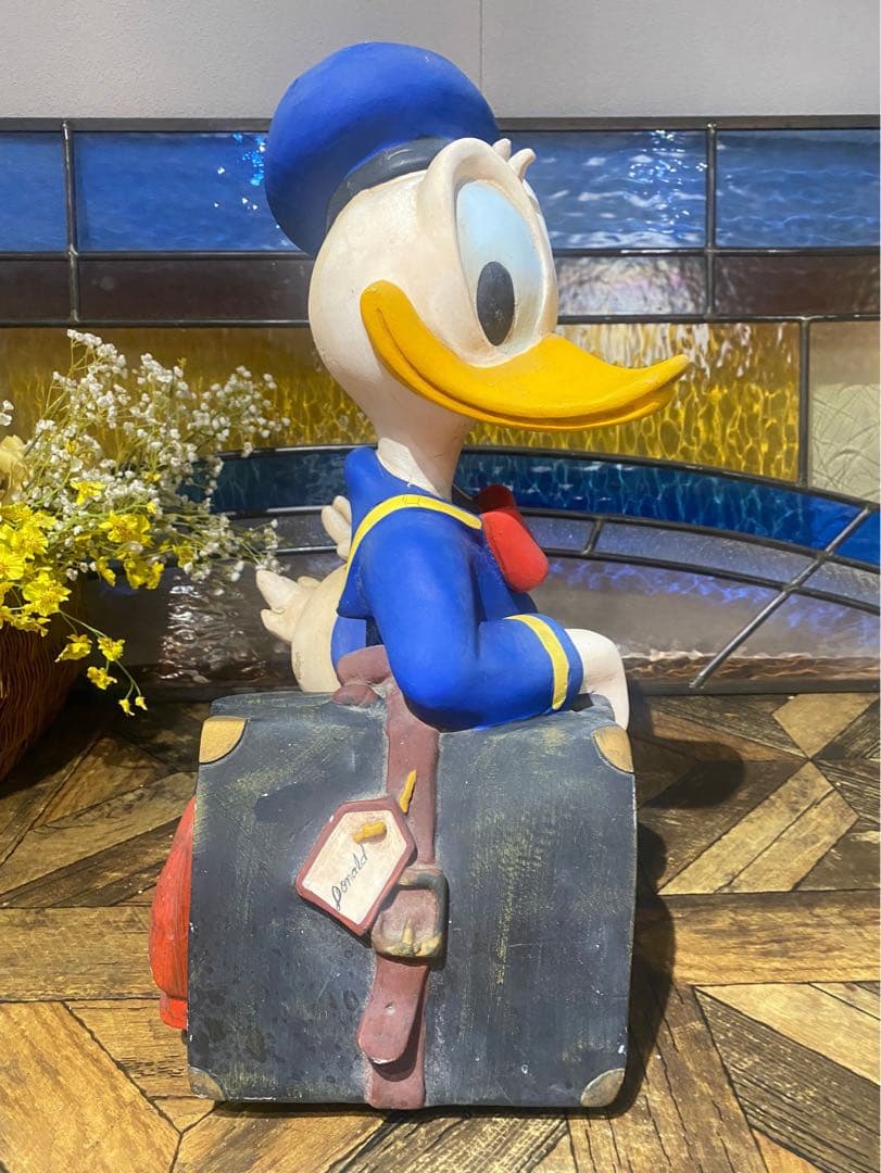 希少 Big ドナルドダック フィギュア 当時物 ディズニー アンティーク