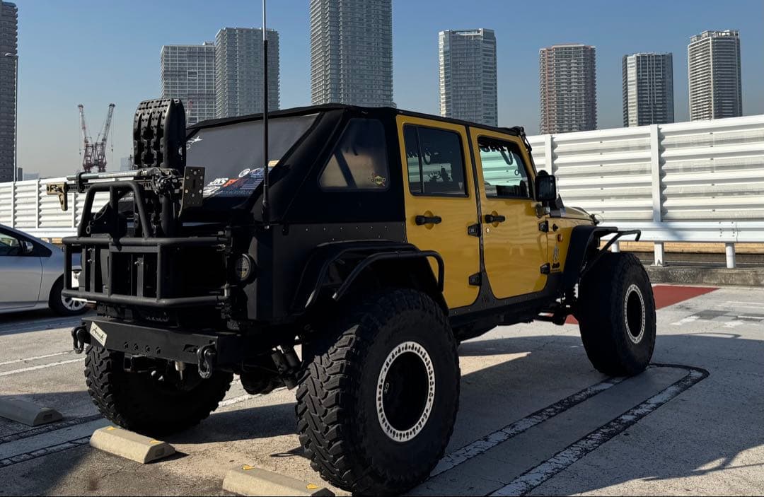 JKラングラー MOTOBILT リアバンパー 直接引取 対応可能